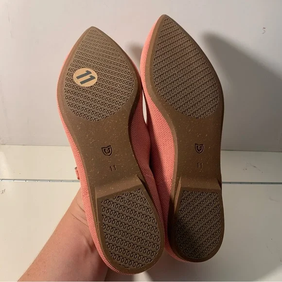 Rothy’s tulip pink May Jane ll flats sz 11 - Picture 11 of 15